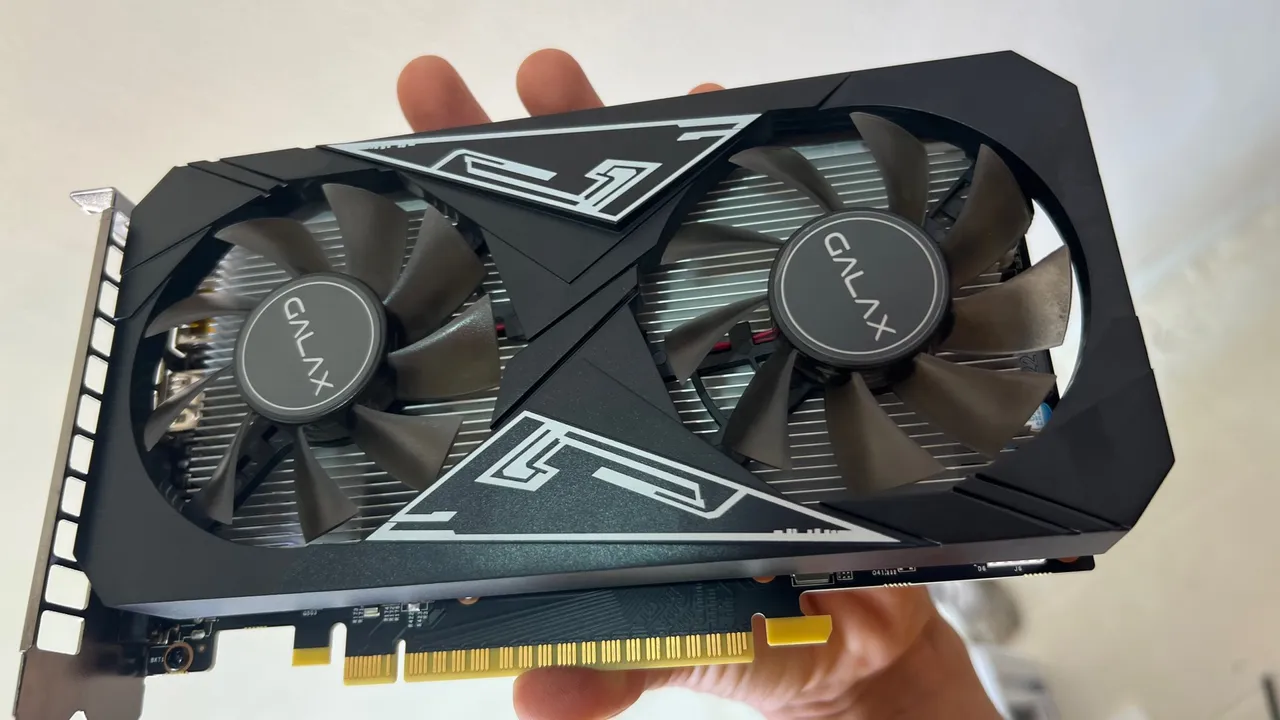 Placa de Vídeo Galax GeForce GTX 1650 EX Plus 4GB ÓTIMO ESTADO