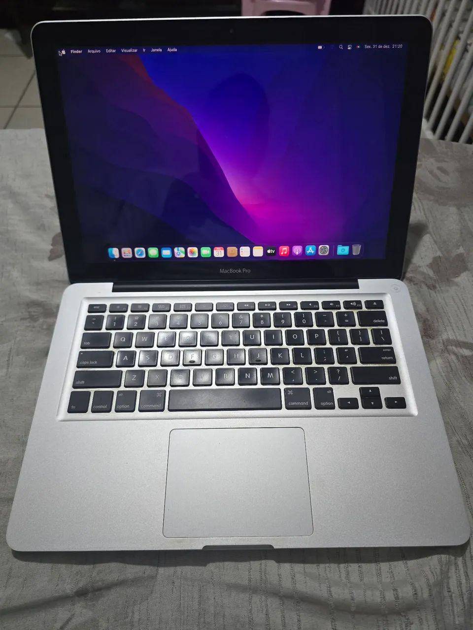 Apple macbook pro 13 ano 2012 A1278 Intel core i7 8gb ram 500ssd