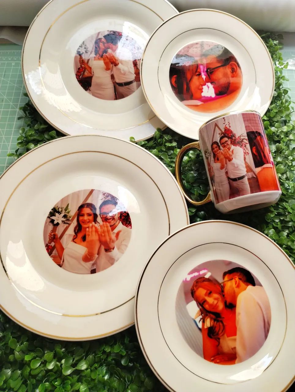 Caneca, prato, louças personalizado (dia das mães) - Foto 6