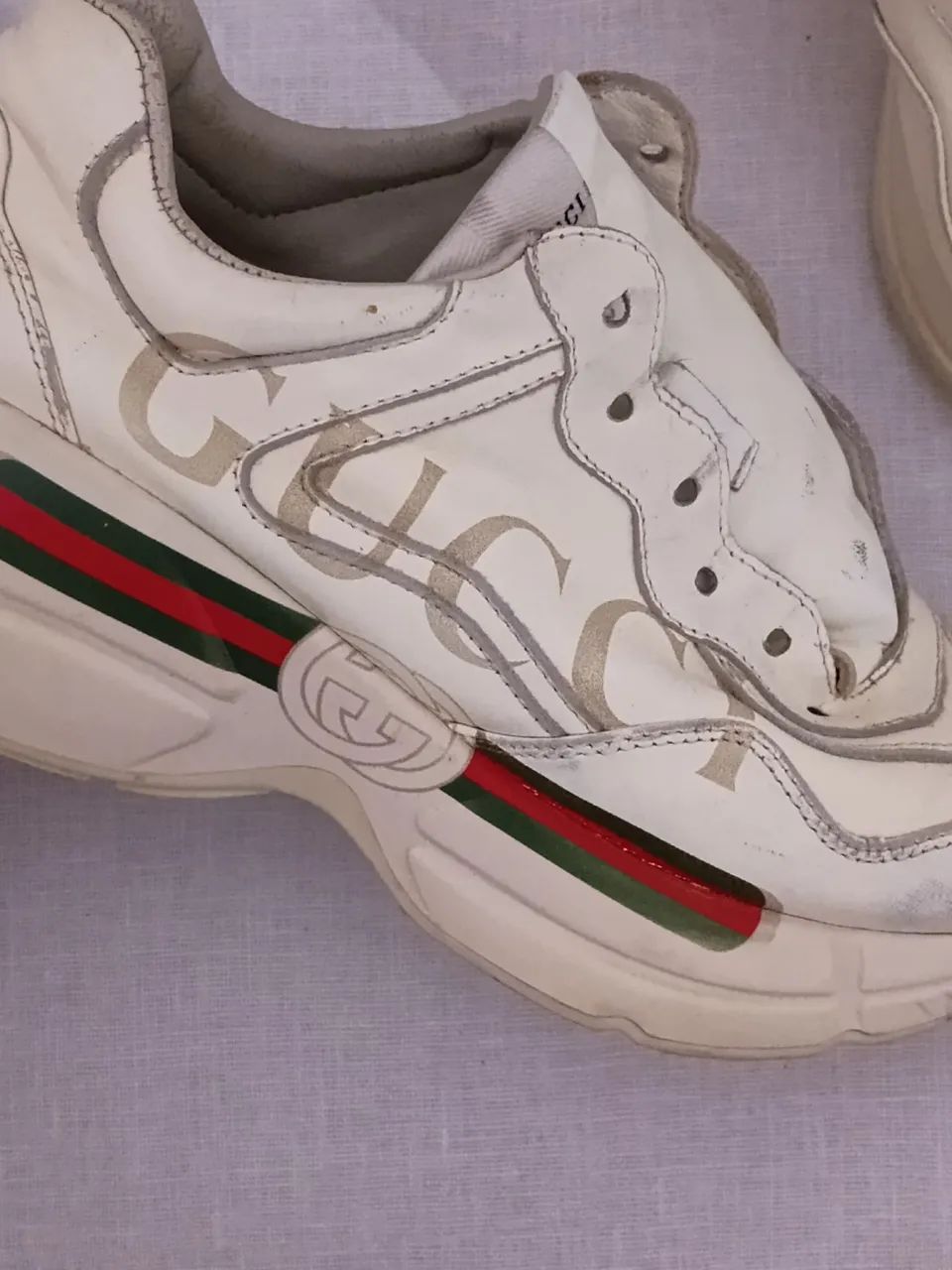 Tênis Gucci Ace Branco Original - Foto 3