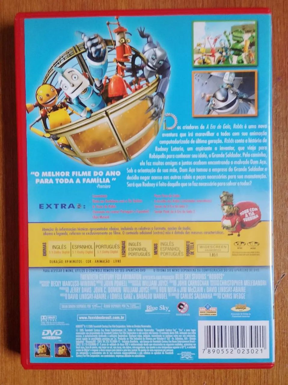 DVD - ROBÔS original  - Foto 2