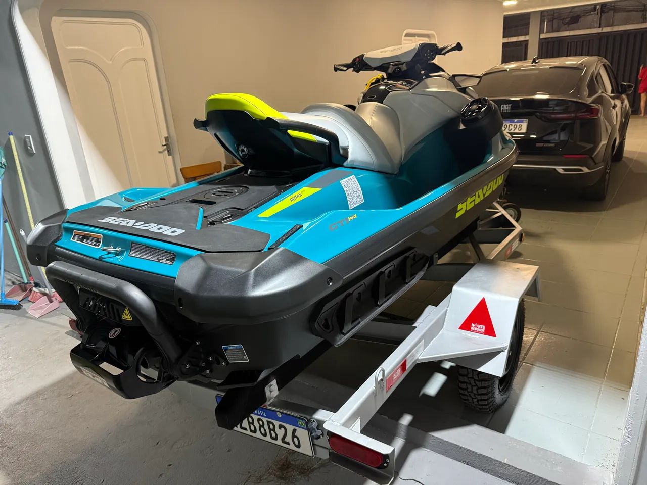Jetski Seadoo GTi SE 170 27 horas de uso único dono com carrocinha emplacada - Foto 14