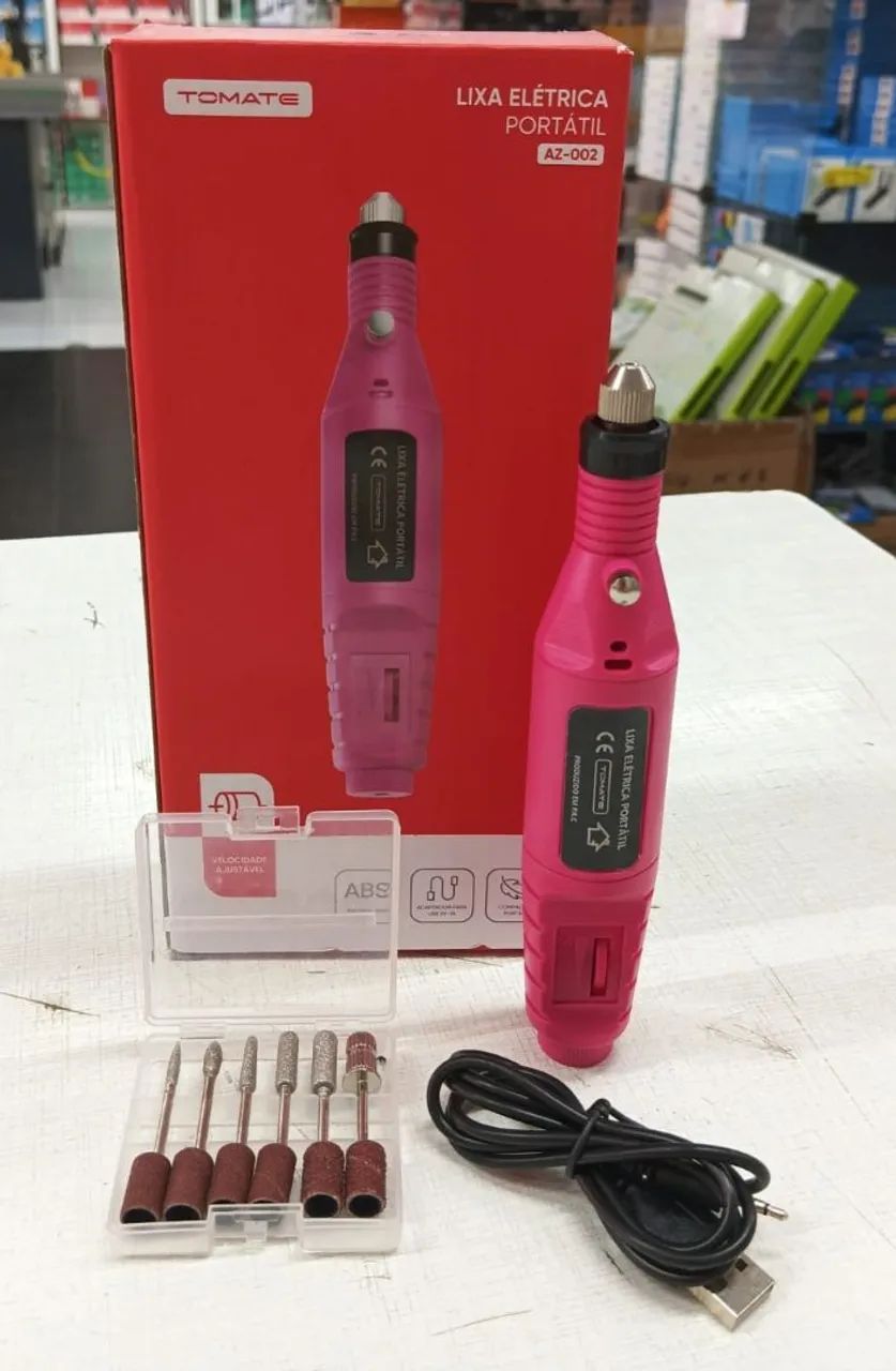 Lixadeira elétrica para unhas