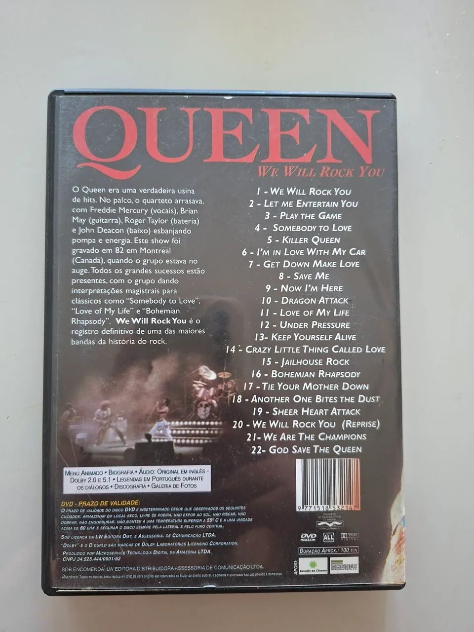 DVD Queen 64840798364034121