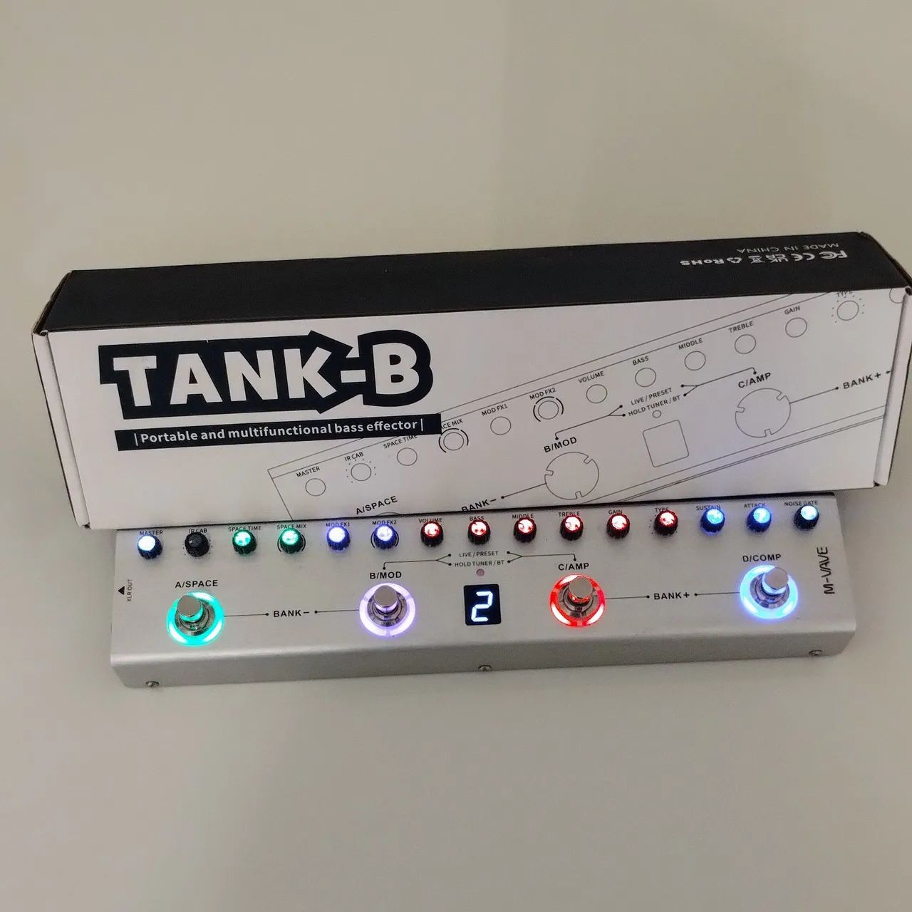 Pedal de Baixo M-Vave Tank-B Tank B M Vave - Foto 2