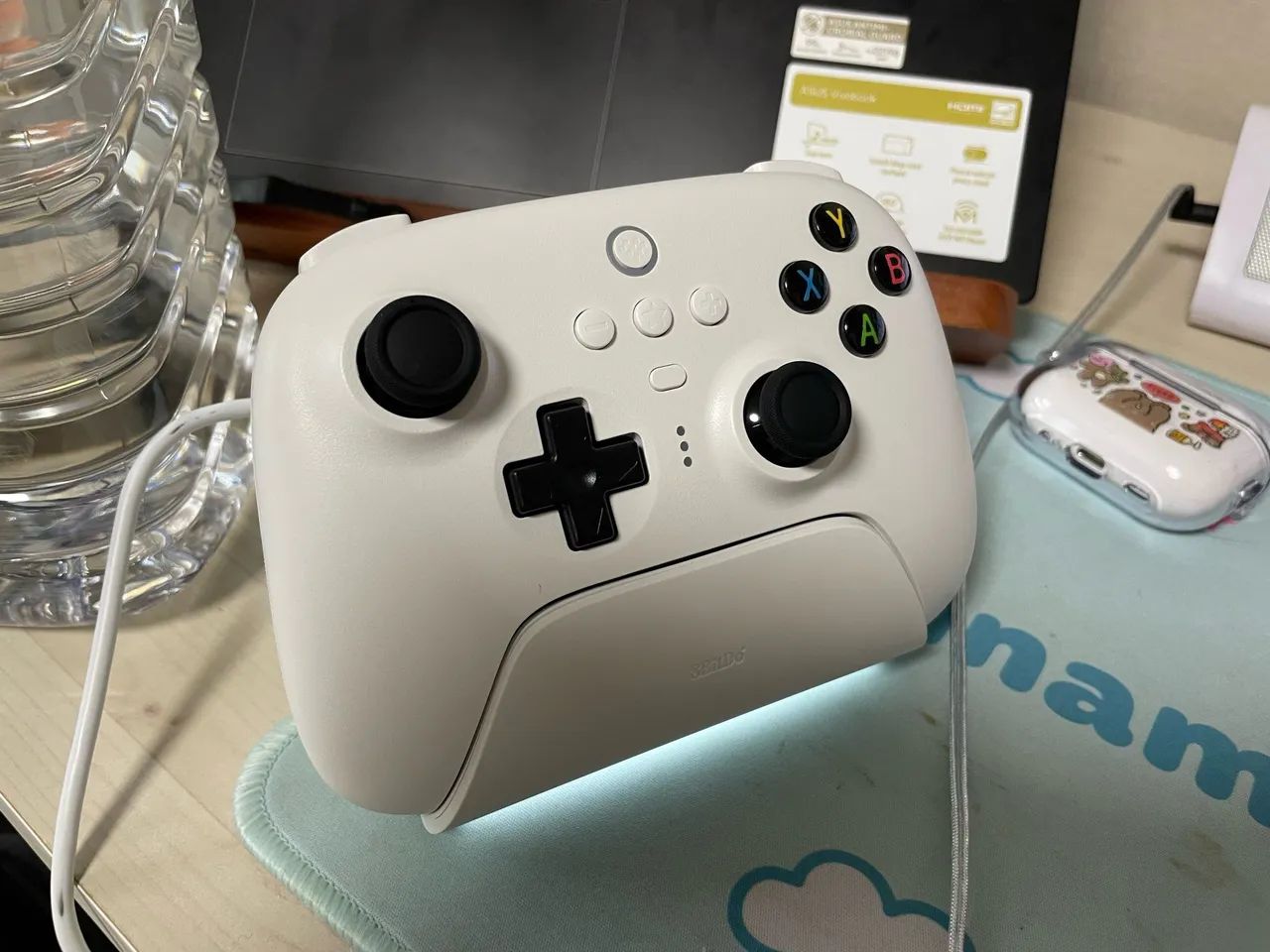 8bitdo Ultimate Wireless Branco Controle  - Foto 2