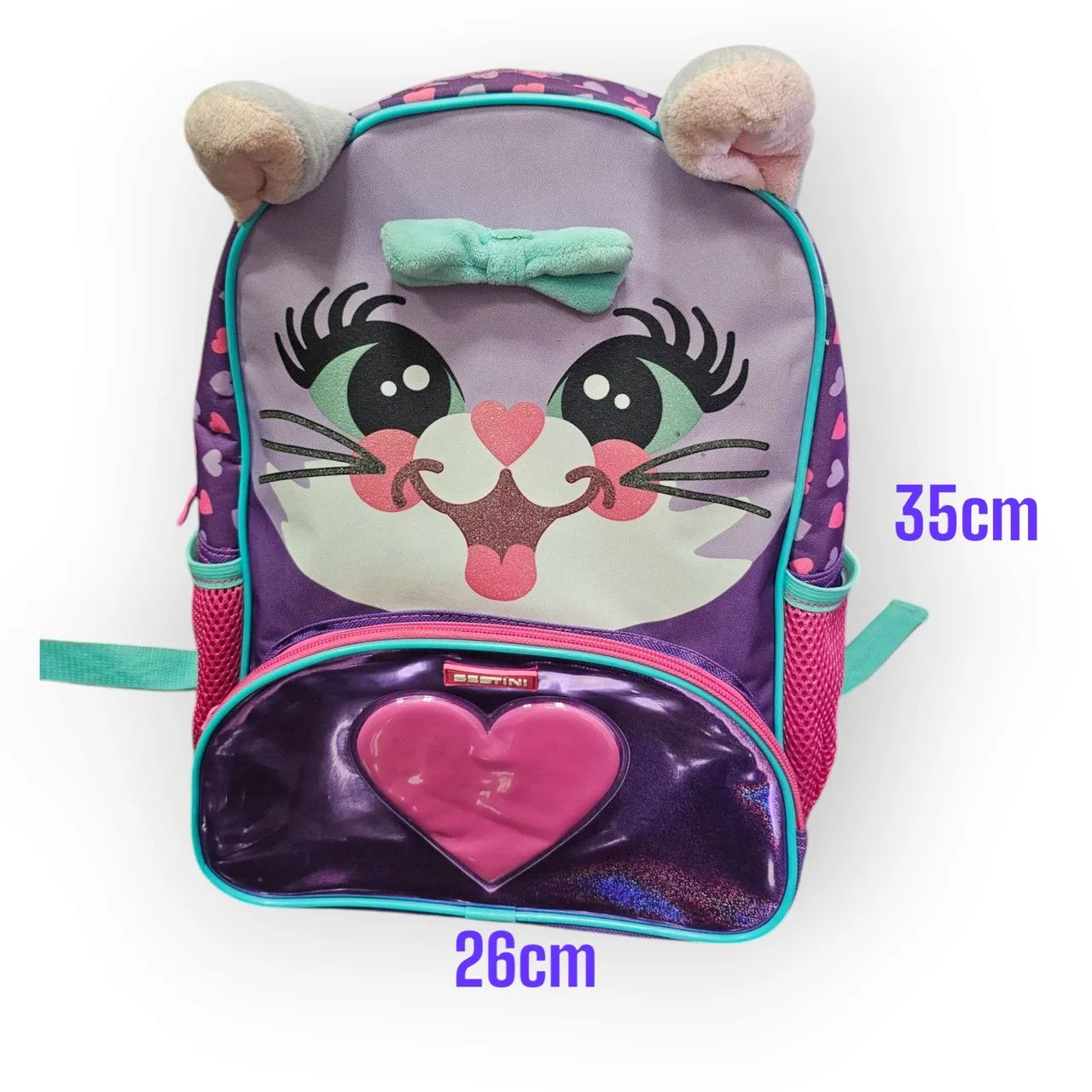 Mochila Sestini usada infantil 35x26cm - Foto 2