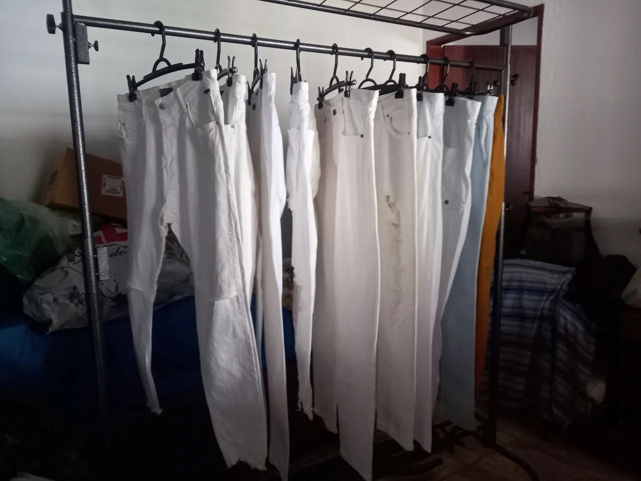 Calças Jeans Brancas - Diversos Modelos