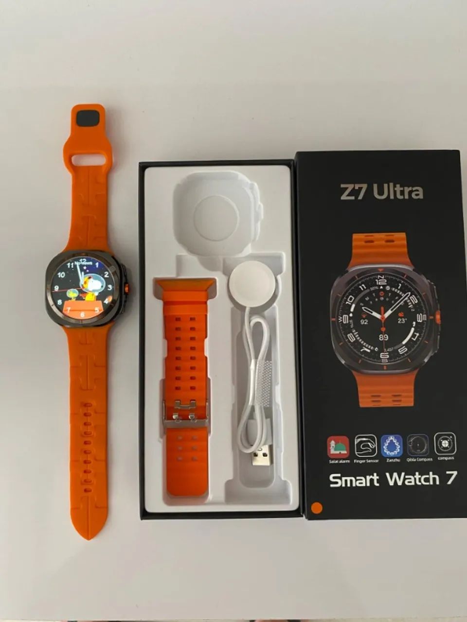  z7 ultra relógio inteligente para homens esportes relógios  - Foto 2