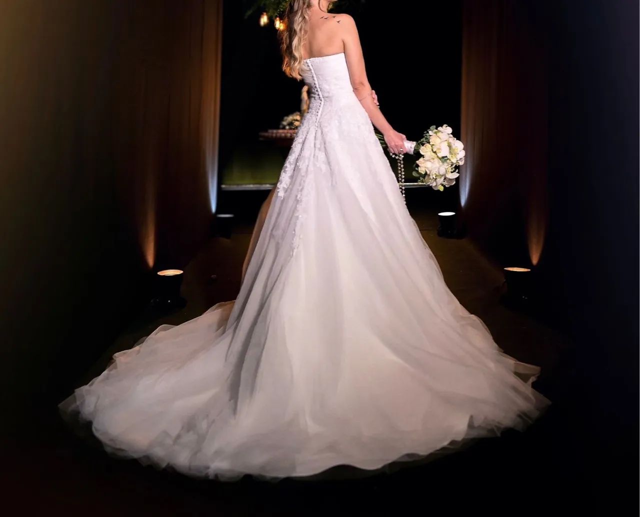 Vestido de Noiva - Marca Rosa Clará - Foto 4