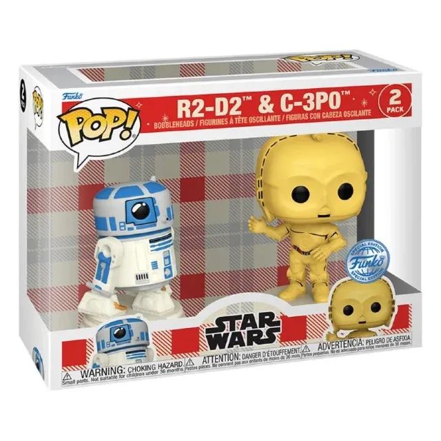 Funko Pop Star Wars R2-D2 & C-3Po 2 Pack Retro Reimagined Funko Pop Star Wars R2-D2 & C-3Po 2 Pack Retro Reimagined
