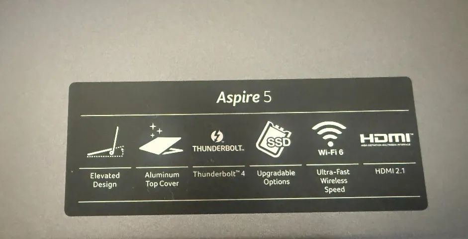 Notebook ACER Windows 11 - 8 GB RAM (Expansível até 32 GB DDR4) - Foto 2