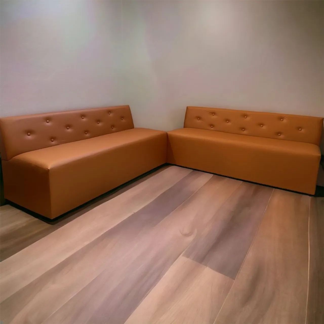 Sofá 3 lugares em Corino POLTRONA ESPERA booth - Foto 3