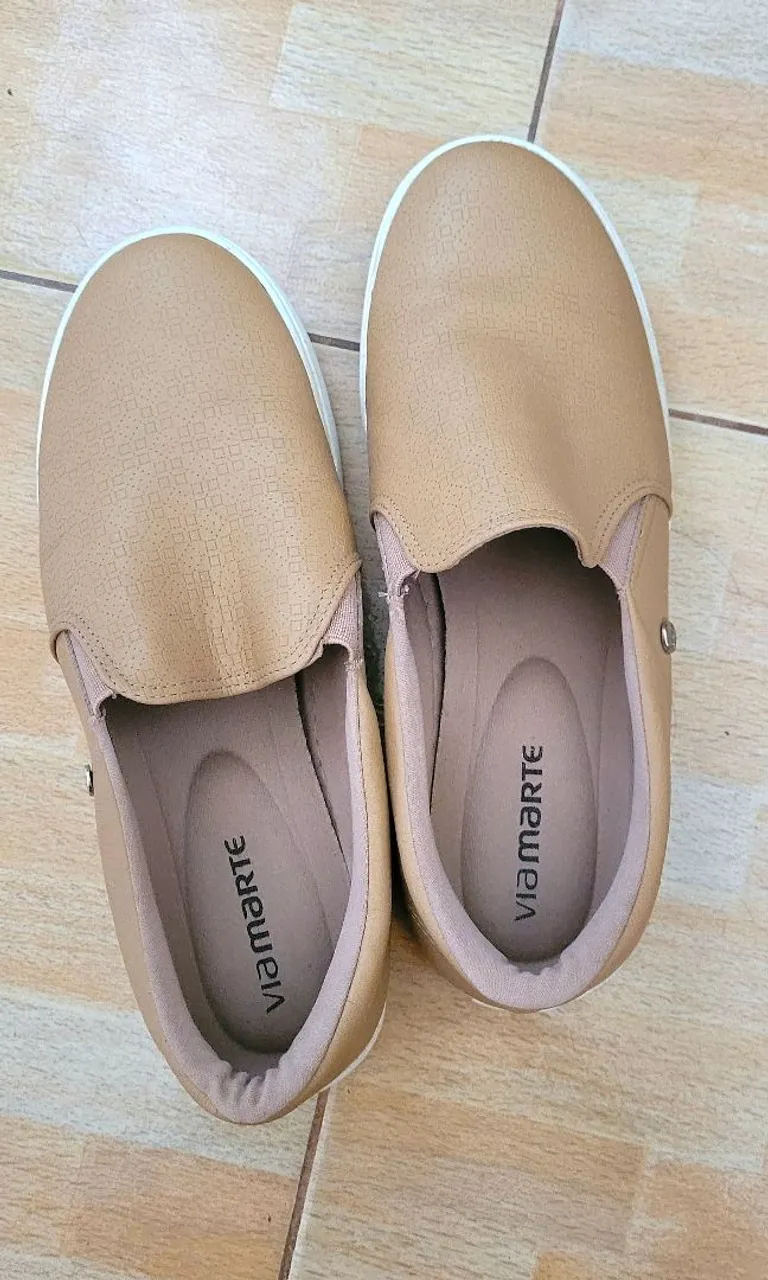 Tênis/ Sapatênis Casual Feminino Via Marte