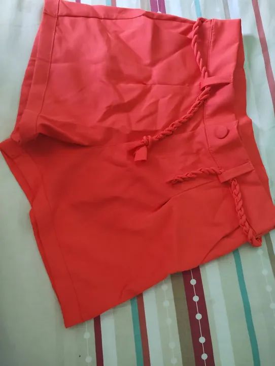 Short alfaiataria laranja veste 44 - Foto 2