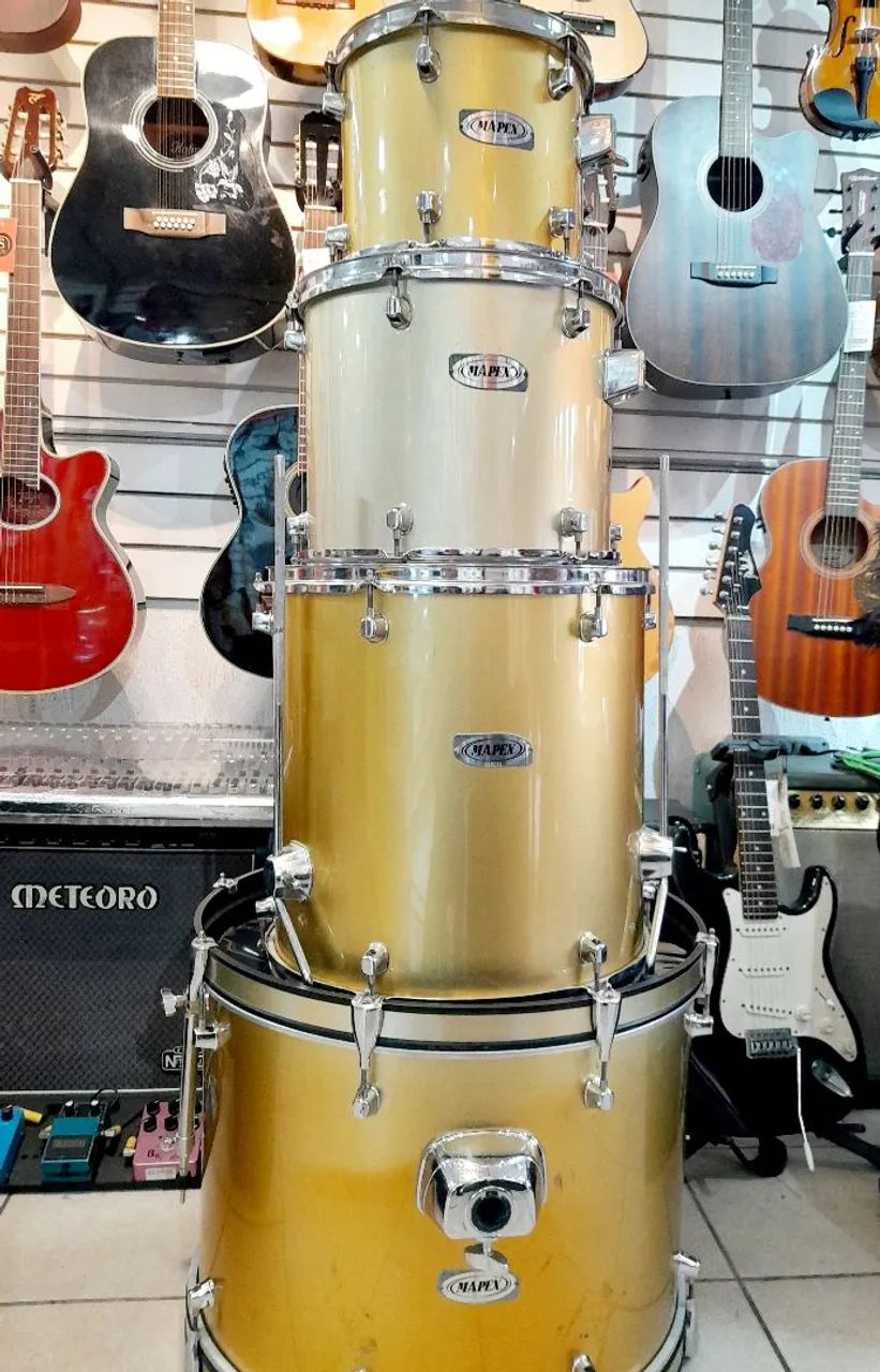 Bateria Mapex shell pack 12/13//16/22 - Foto 2
