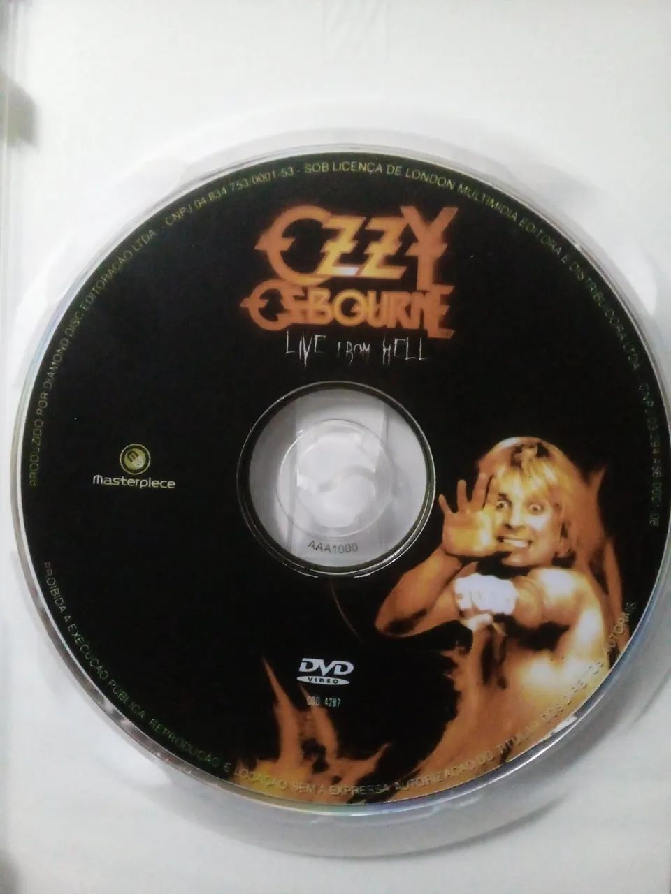 Ozzy Osbourne - Live From Hell DVD 2012 novíssimo! - CDs, DVDs etc
