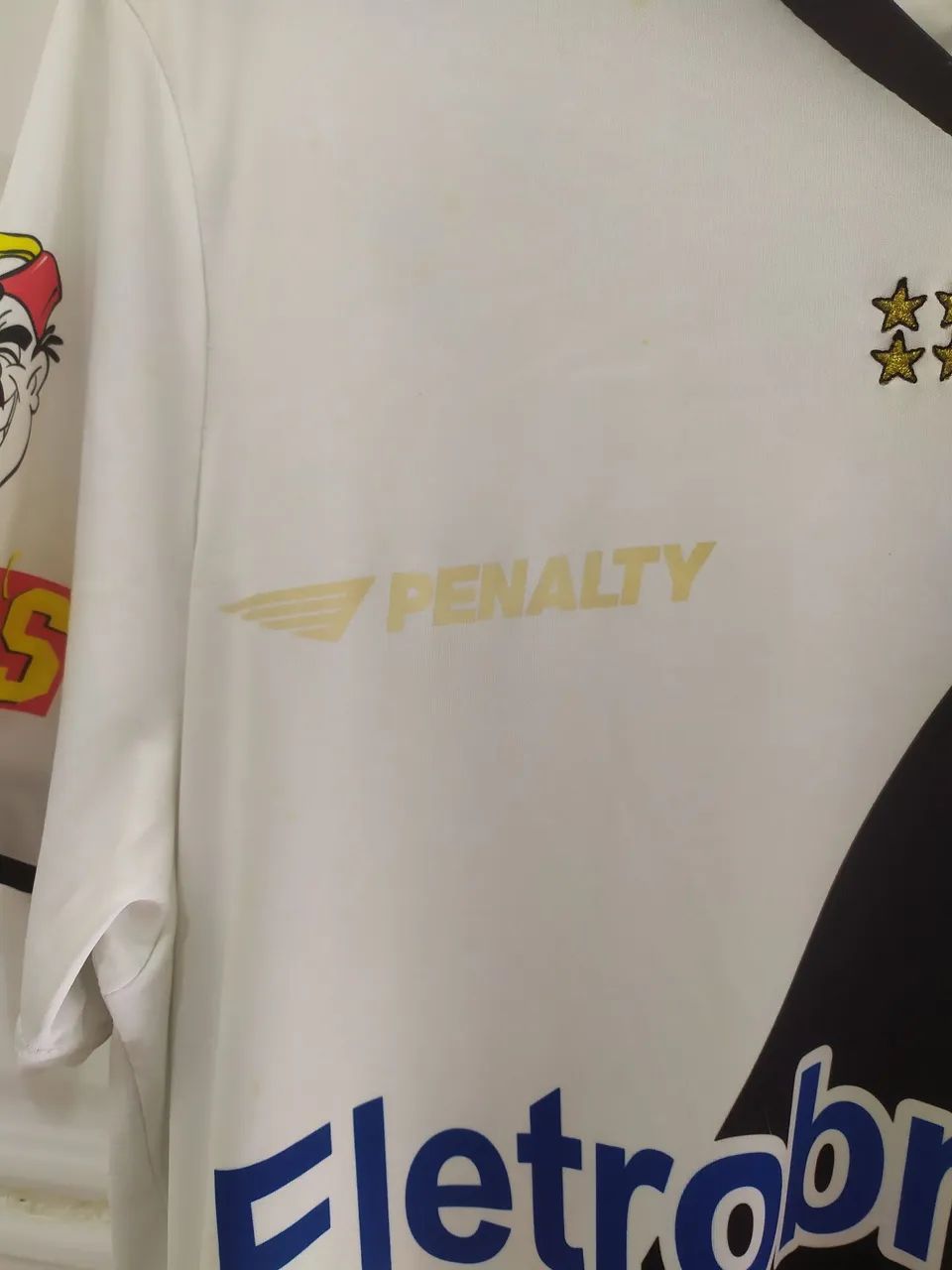 Camisa do Vasco branca - Penalty 2009/2010 - Foto 4