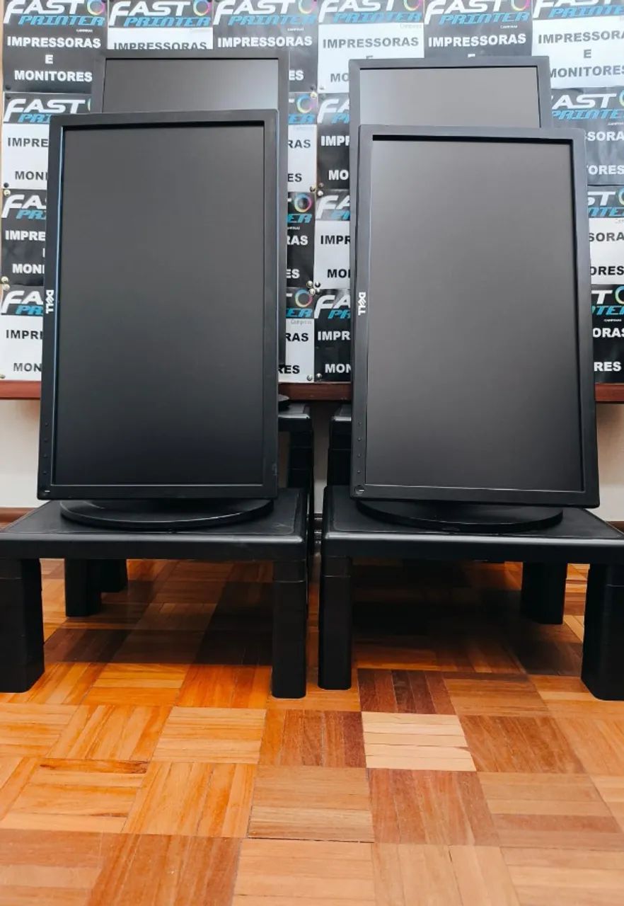 Monitor Dell vira na vertical e horizontal e regulagem de altura   - Foto 2