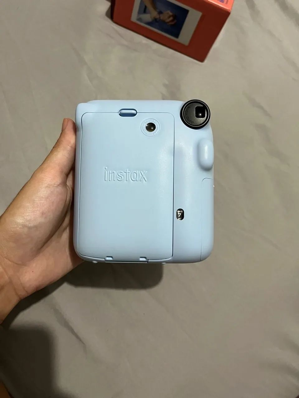 Câmera Instax Mini 12 Azul - Foto 4