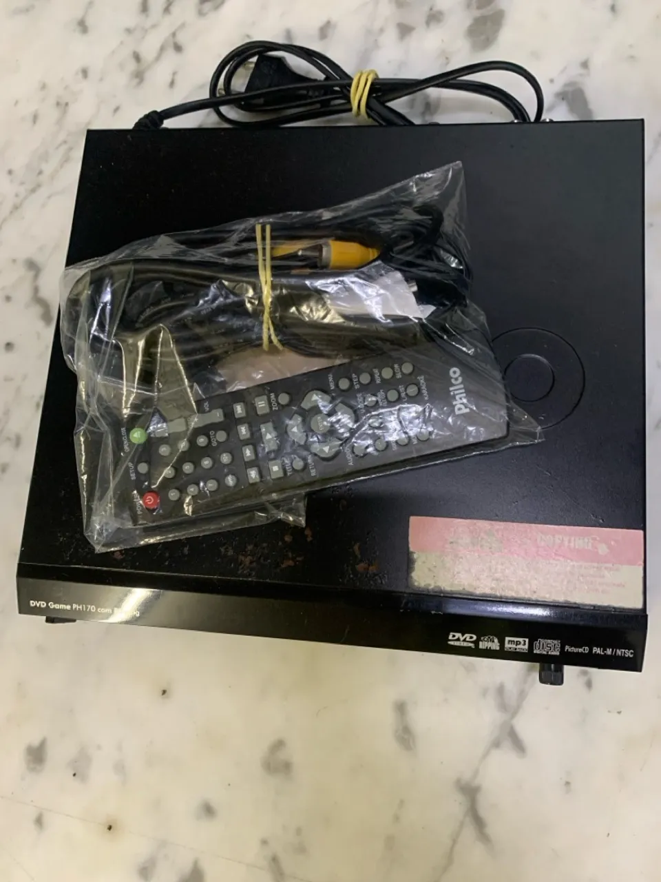 DVD Player Philco PH170 com Controle Remoto e cabos