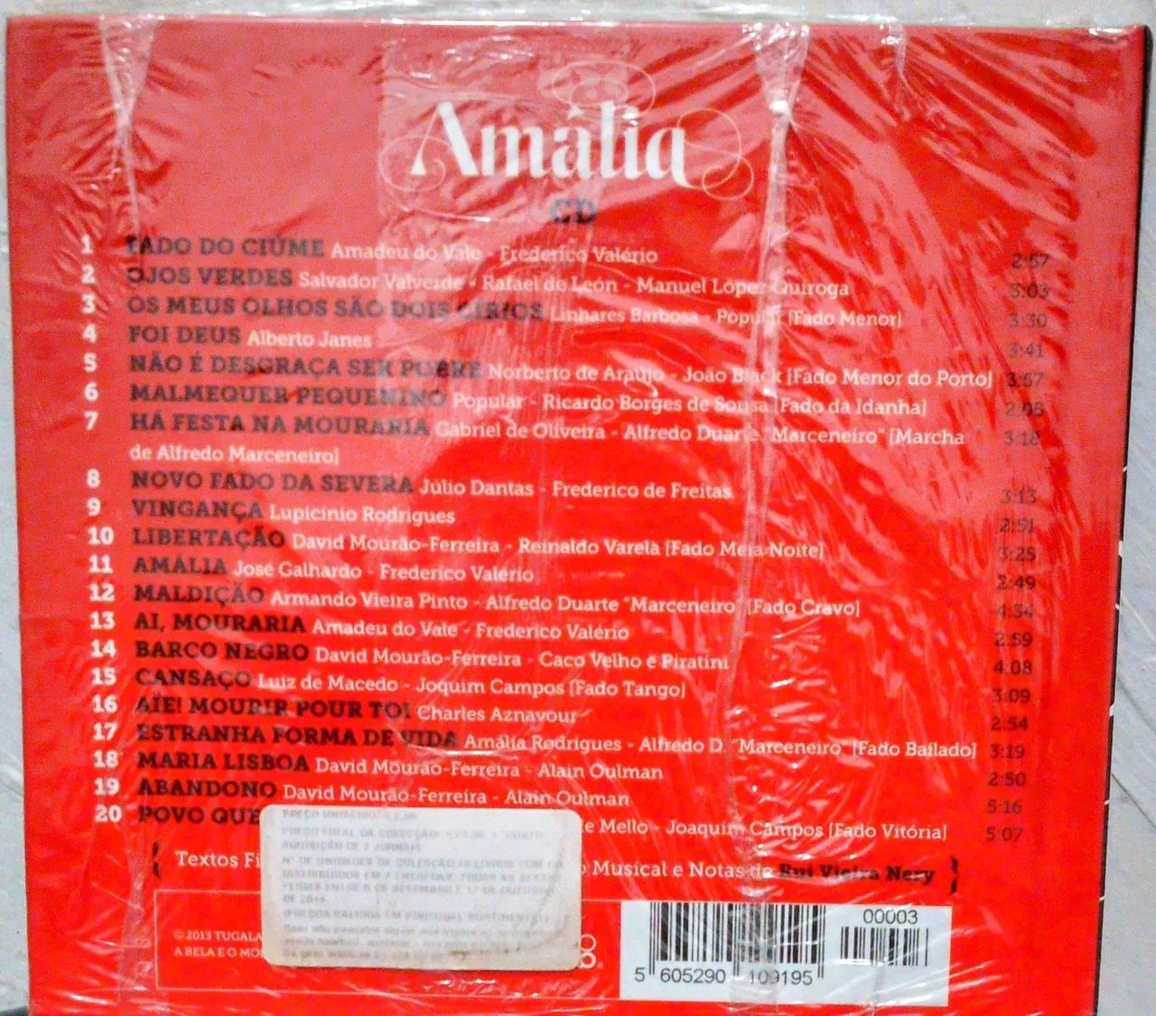 Cd Amália Rodrigues, Divas III - Foto 3