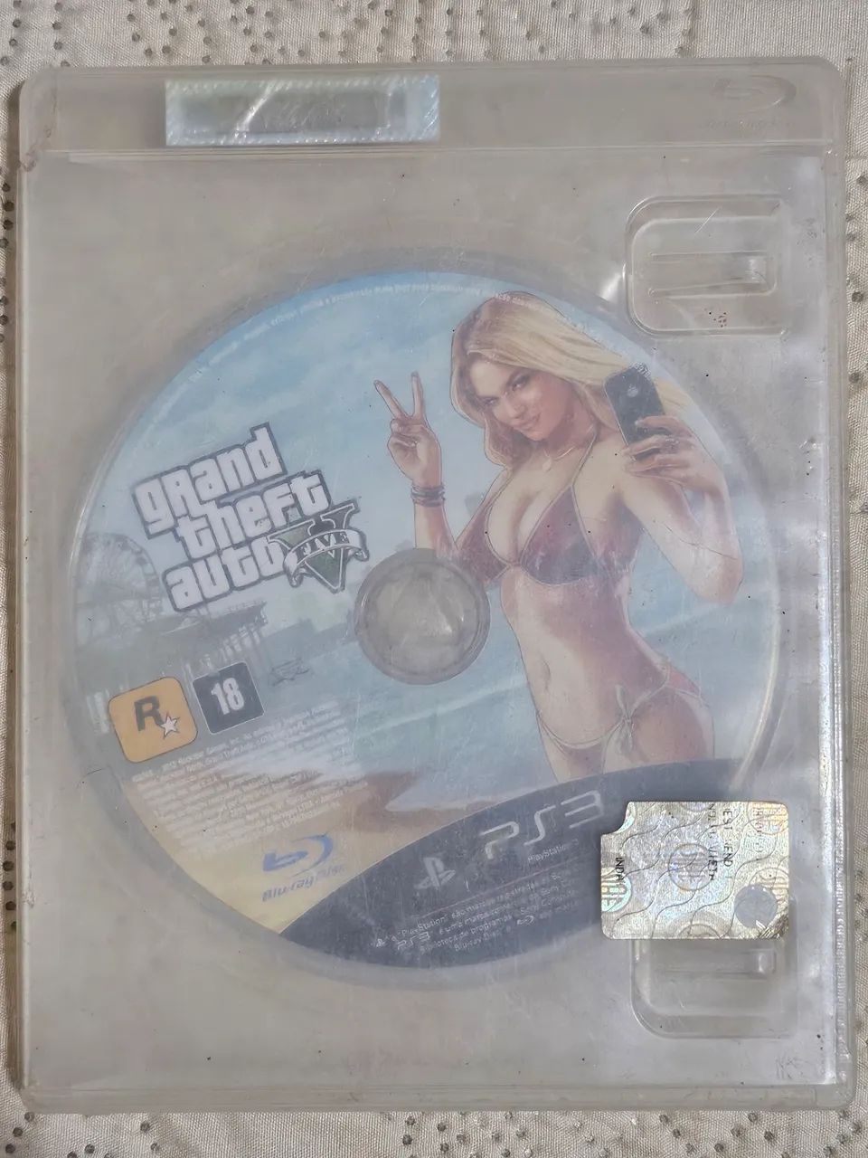 Ps3 desbloqueado +GTA 5 mídia fisica - Foto 2