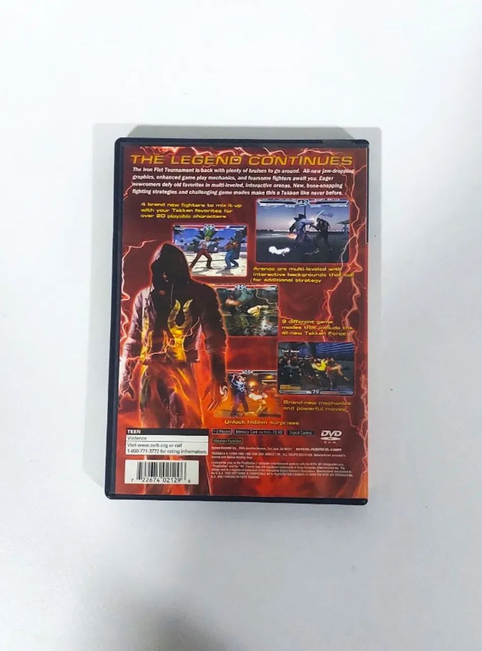 Tekken 4 - PS2 Original completo - Foto 4