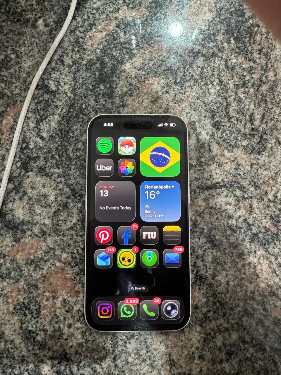 iPhone 16 Branco - Foto 2