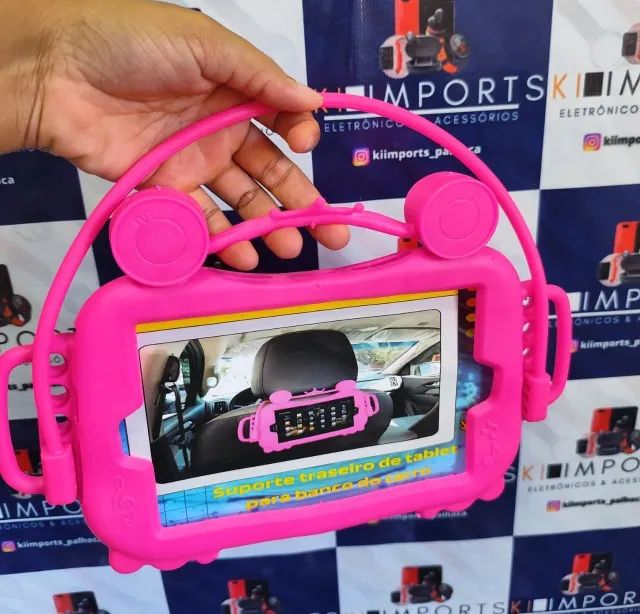Capa Tablet Infantil 7 Polegadas Para Criança com Alça Emborrachada! - Foto 4