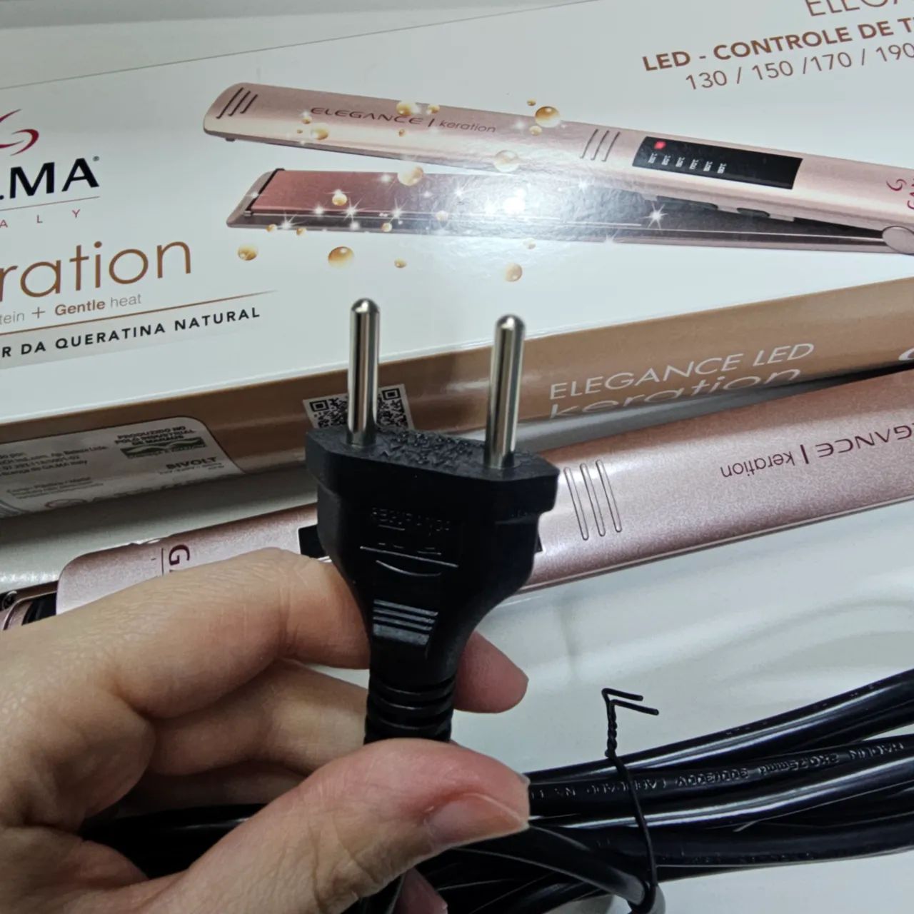 Prancha gama elegance Led keration pro - Foto 4