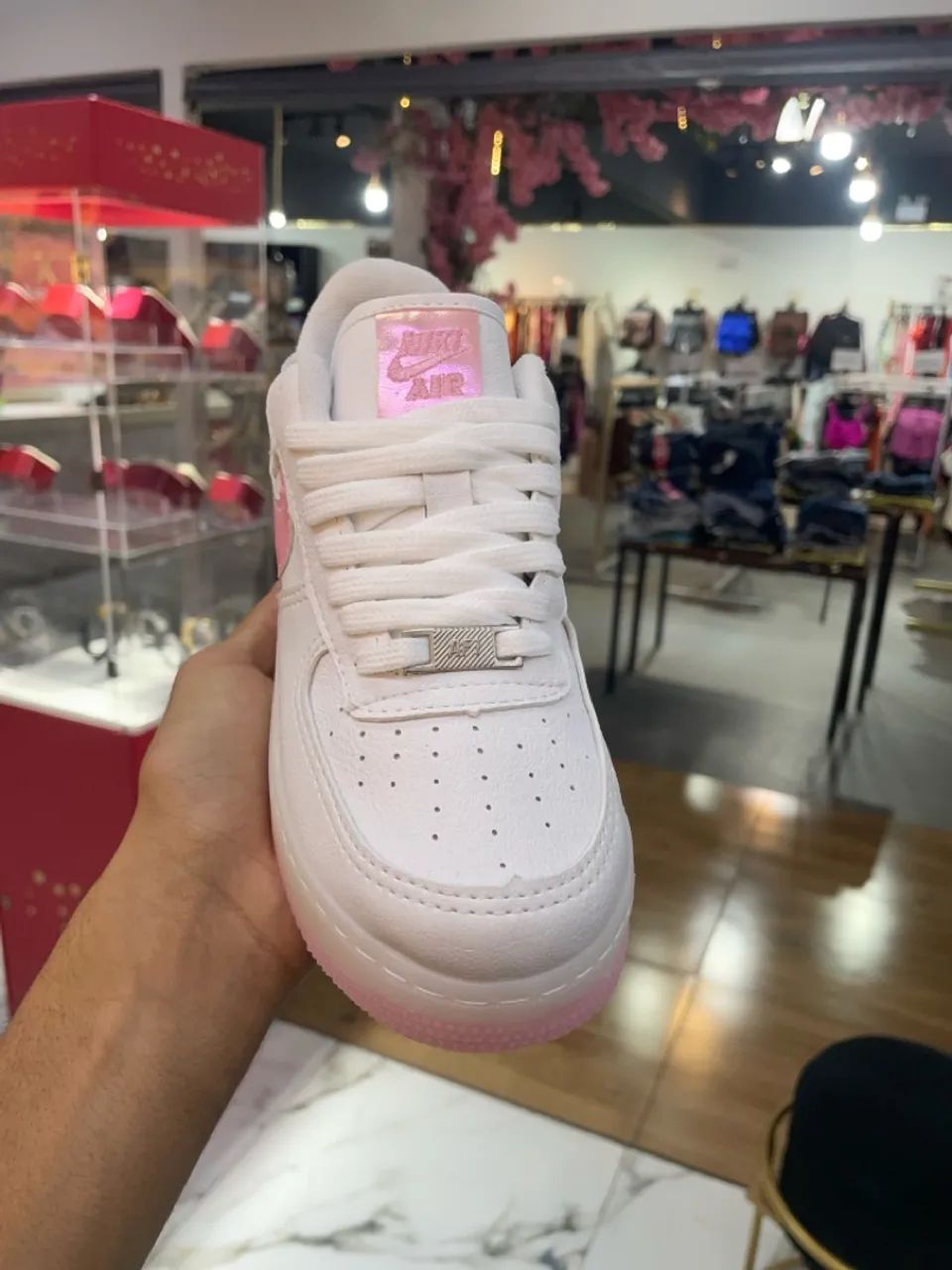 Air Force Branco/Rosa - Foto 3