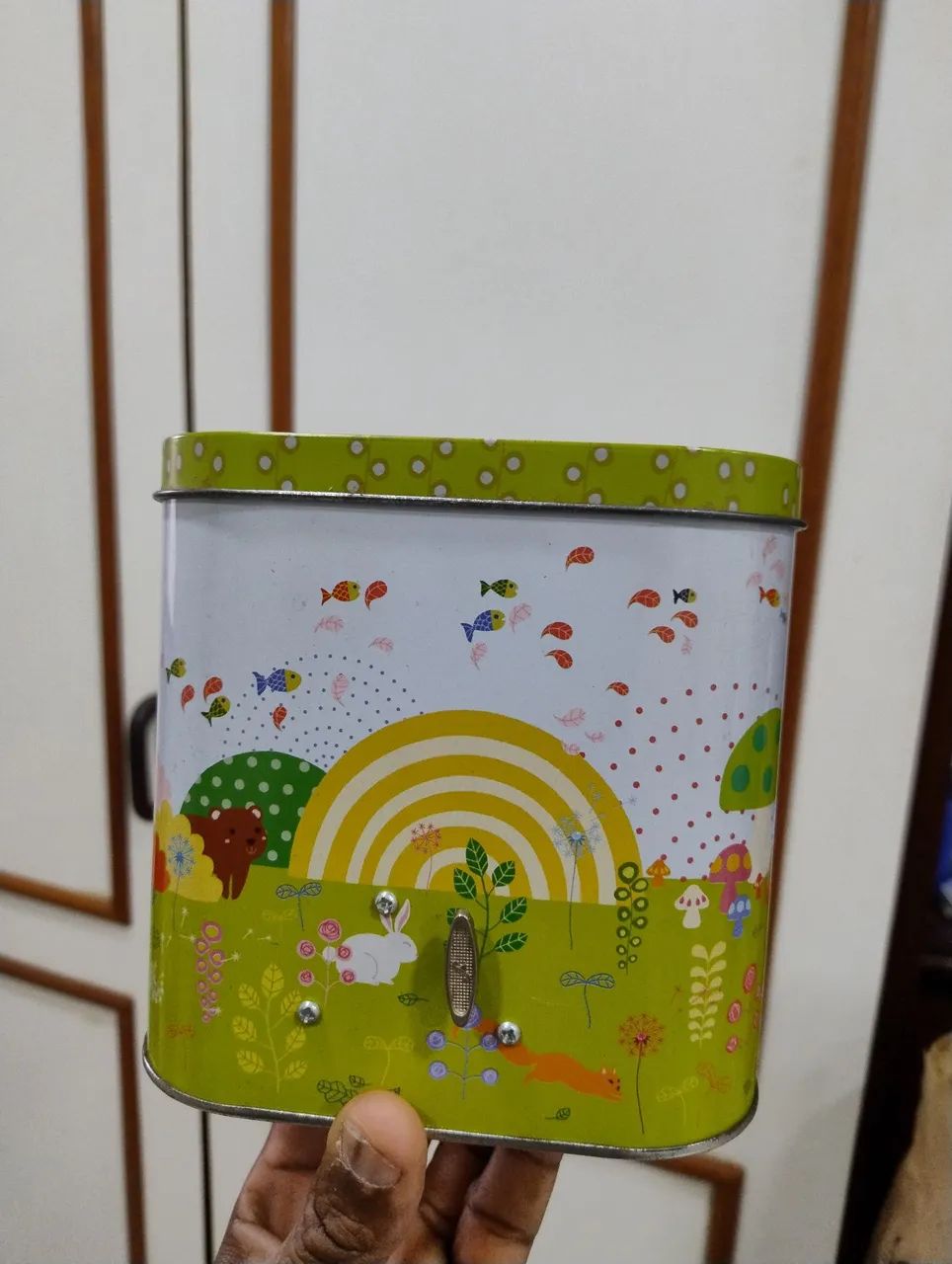 Lata decorativa com função de caixa de música  - Foto 4