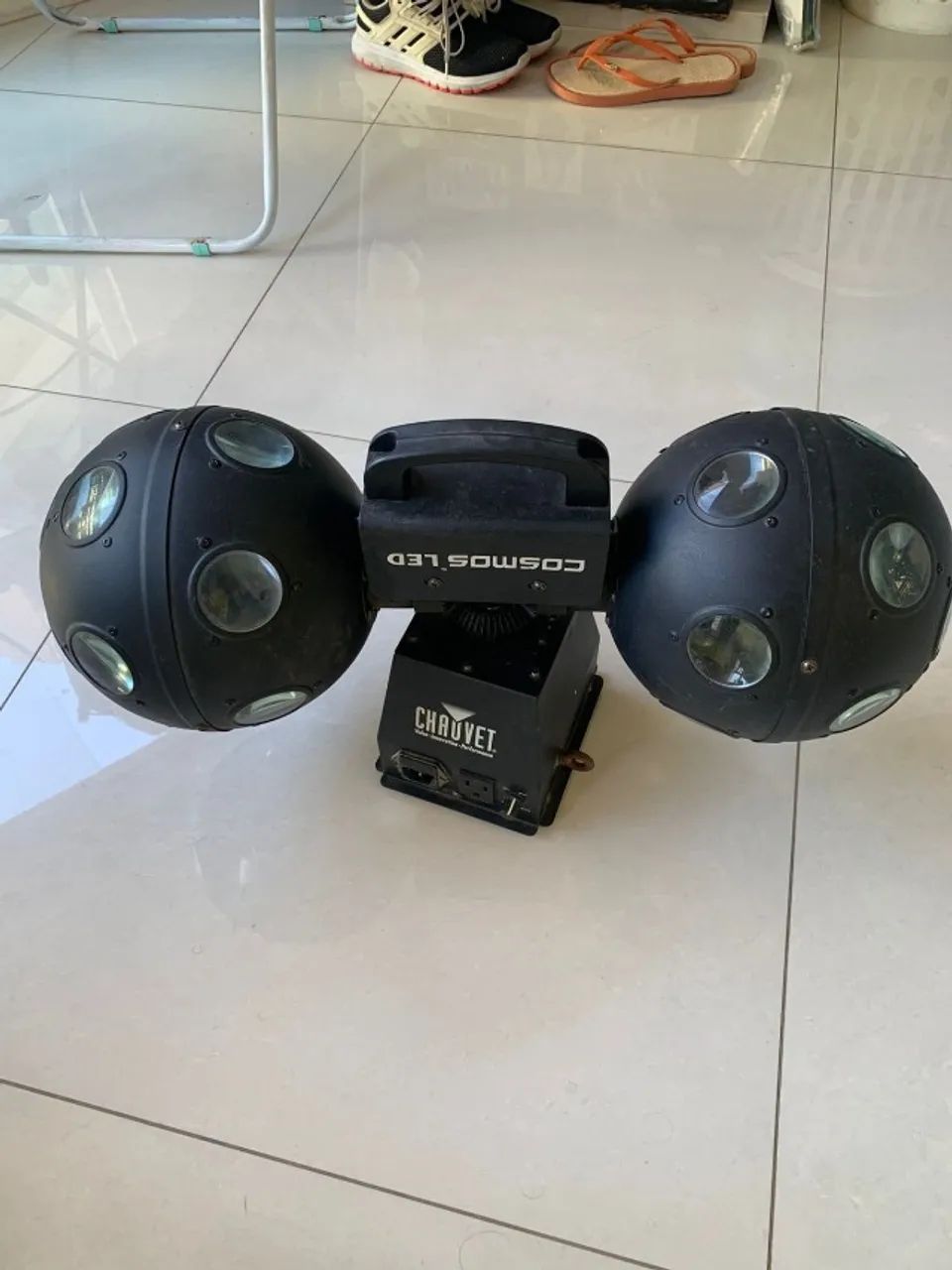 Globo giratório duplo