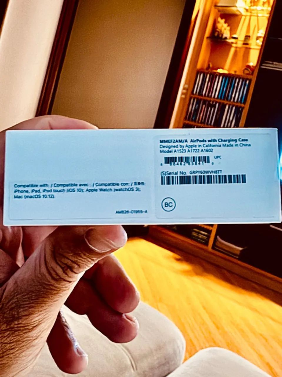 Caixa AirPods Apple A1532 - Foto 4