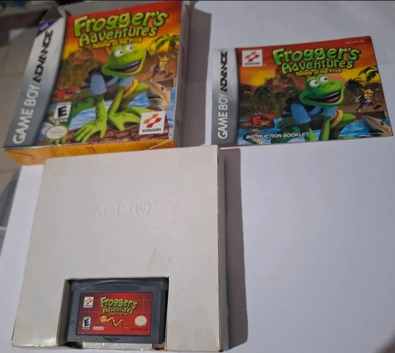Frogger game boy advance gba