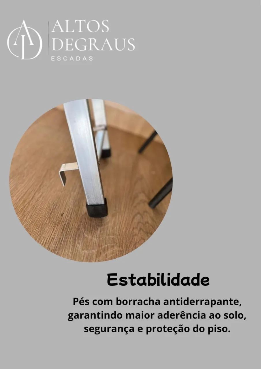 ESCADA EXTENSIVA ZINCADA 3X1 - Foto 3