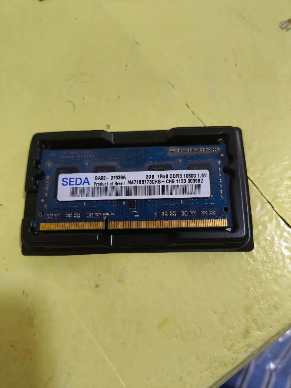 Memória ram DDR3 notebook 2gb - Foto 2