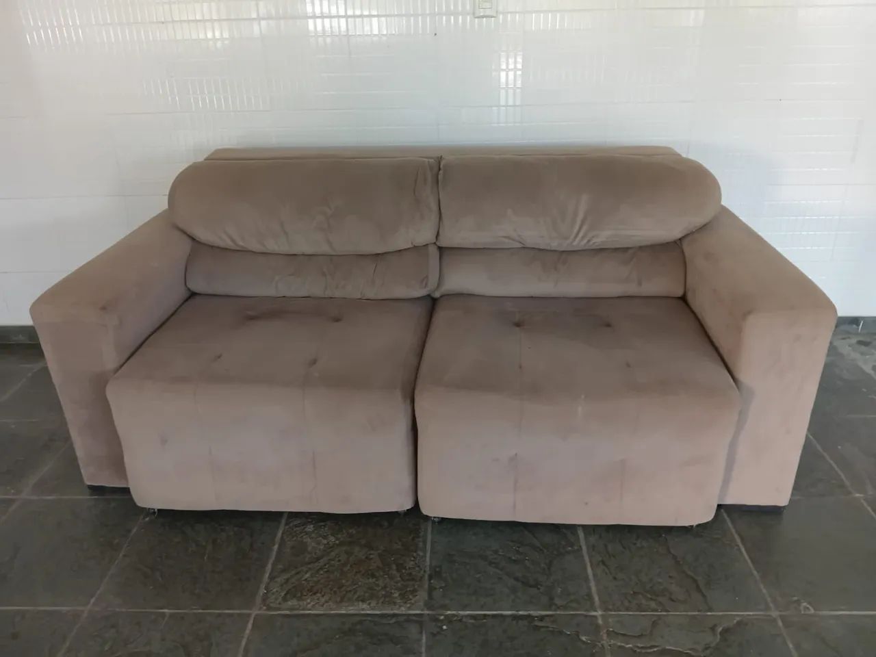 sofa retrátil 3 lugares