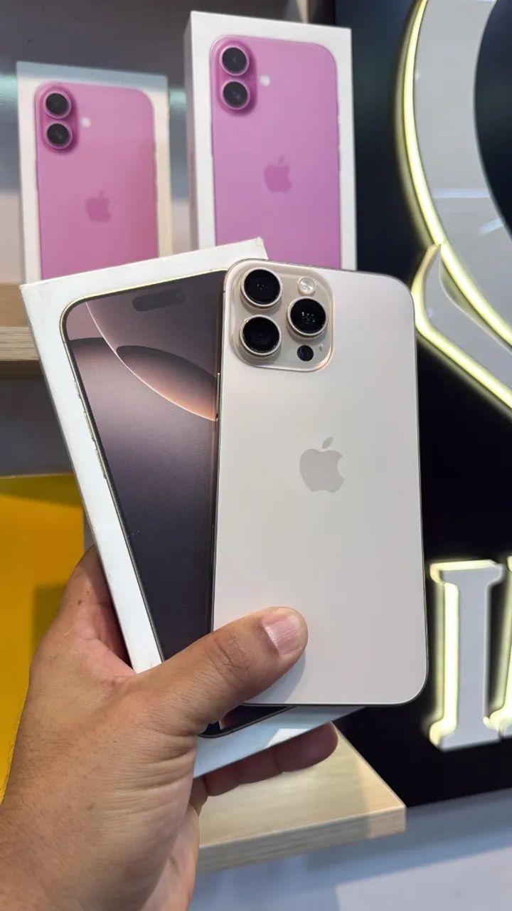 IPHONE 16 PRO MAX 256 GB BATERIA - Celulares e Smartphones