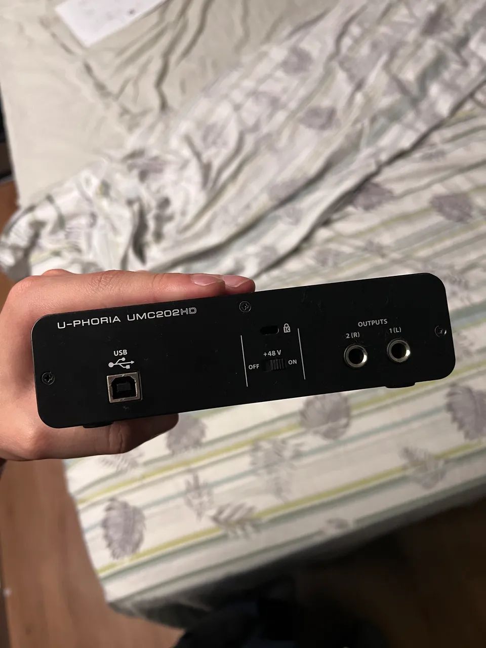 Interface de audio Behringer U-PHORIA UMC202HD - Foto 4