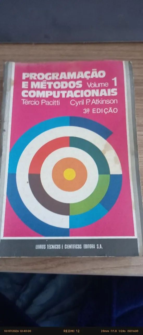 Livro Programação e métodos computacionais 