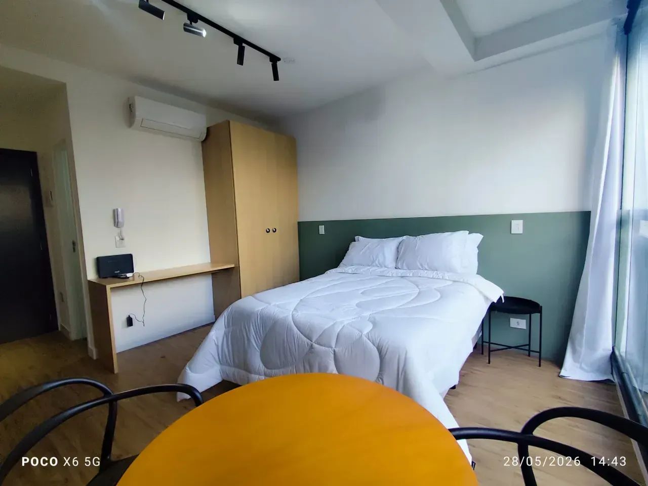 Studio para locação prox. ao metro Mobiliado 24 m² - Foto 2