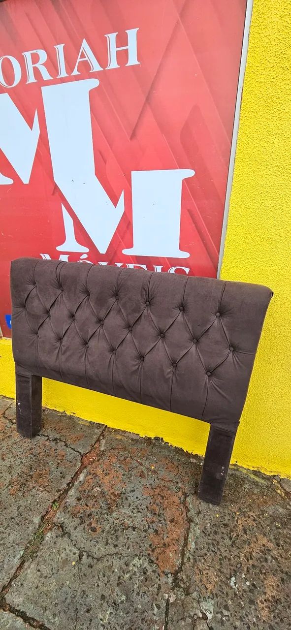 cabeceira cama box casal padrão bem conservada ENTREGA GRÁTIS  - Foto 4