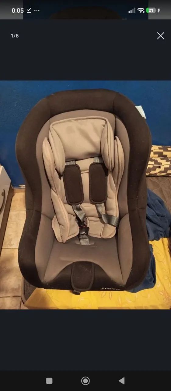 Cadeirinha para carro infantil 