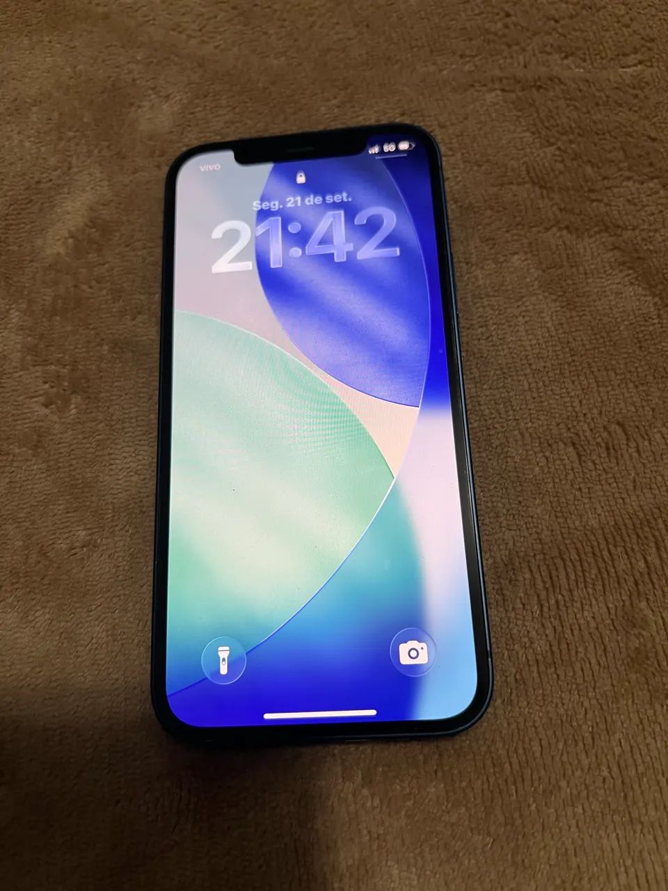 iPhone 12 - Azul - 64GB - Bateria 90% - Impecável  - Foto 3