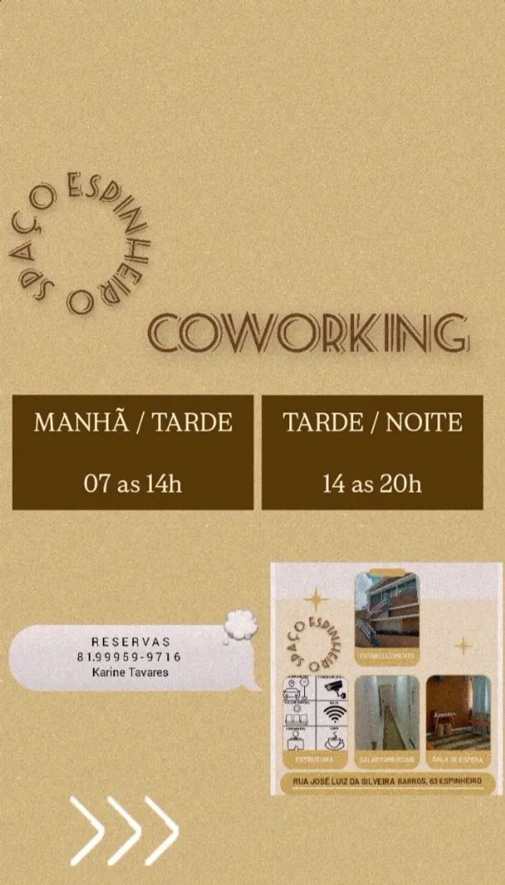 3 Salas Espinheiro coworking - Foto 5