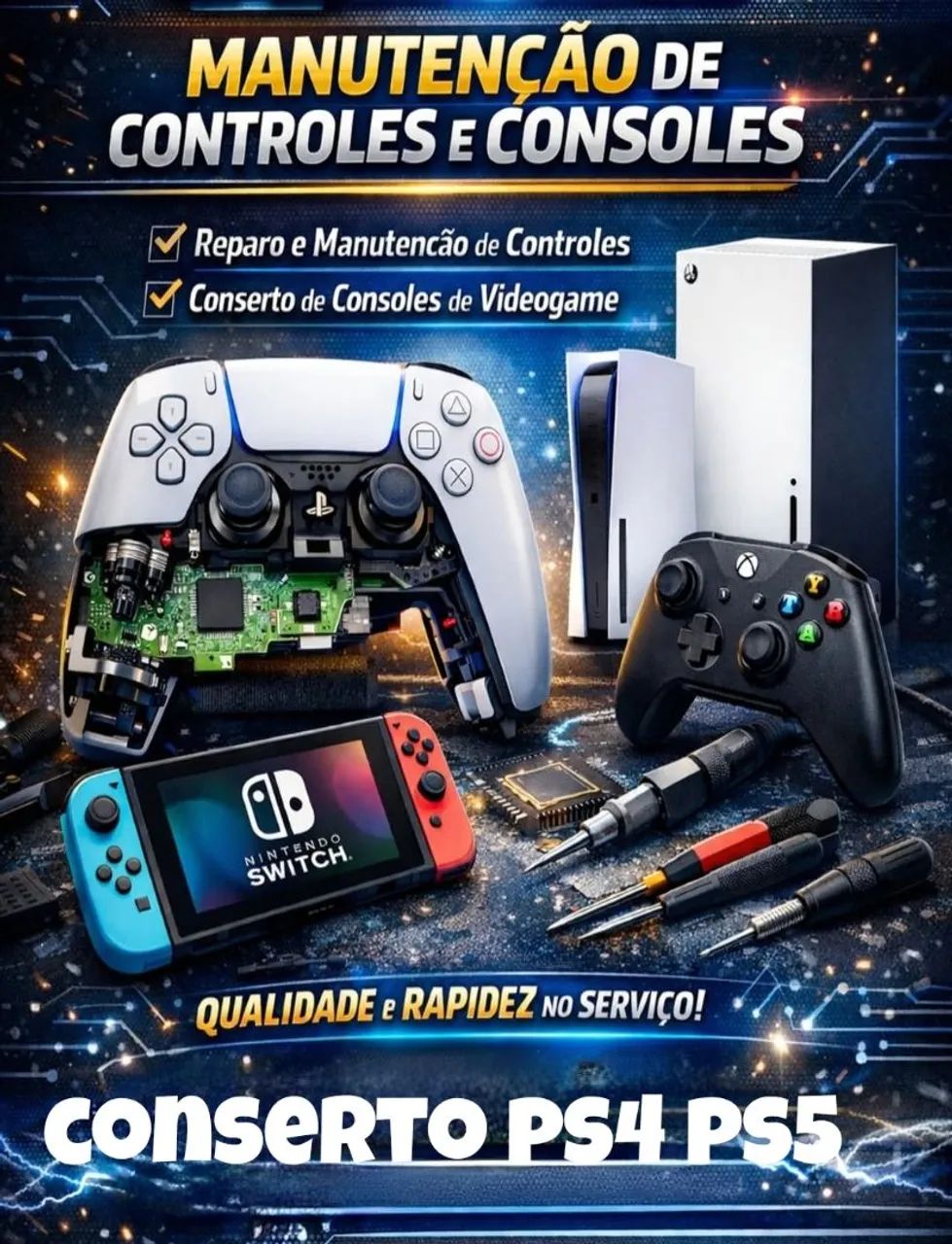 Ps4 fat,slim e pro consertos