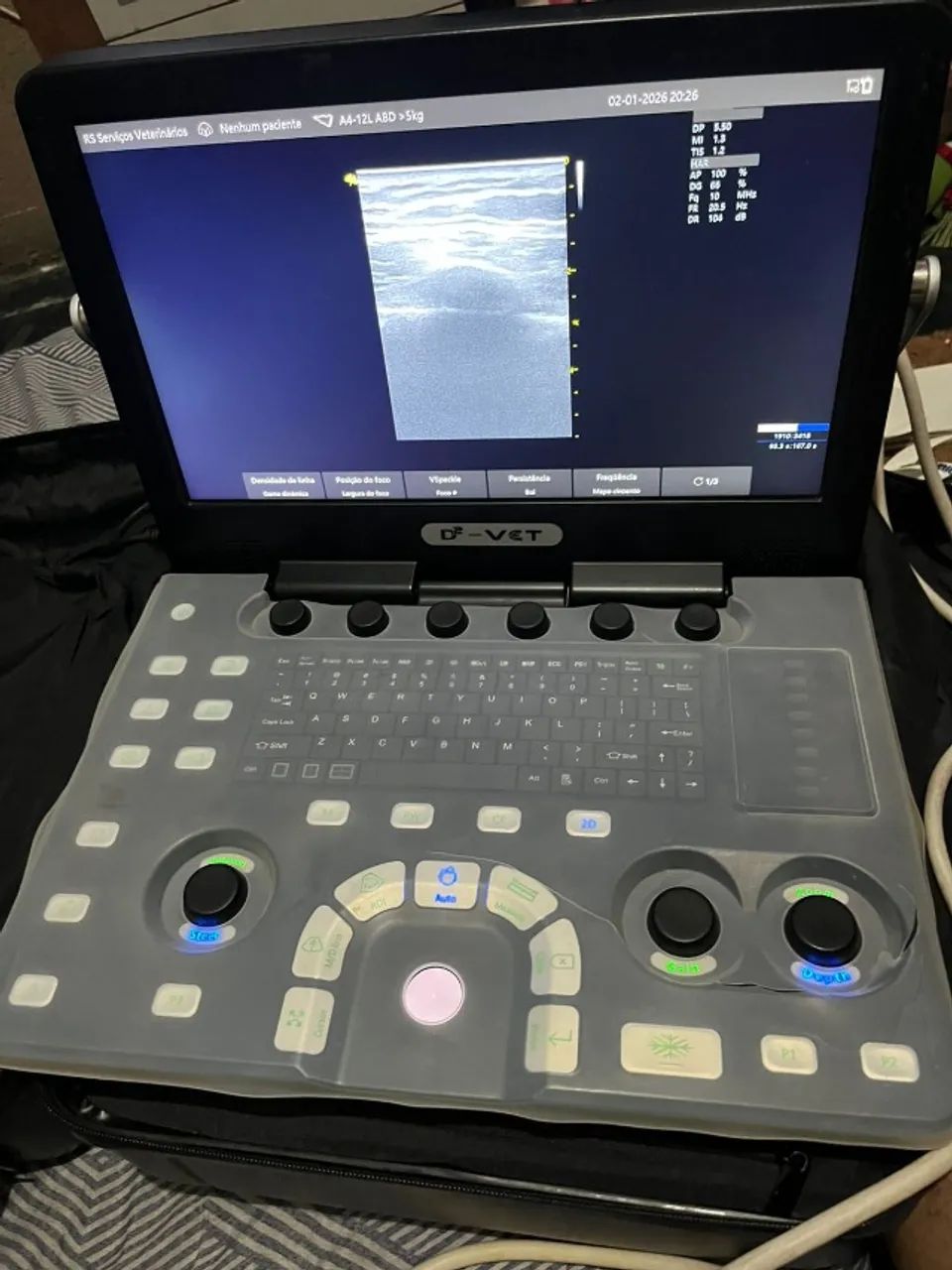 Ultrason veterinário portátil 