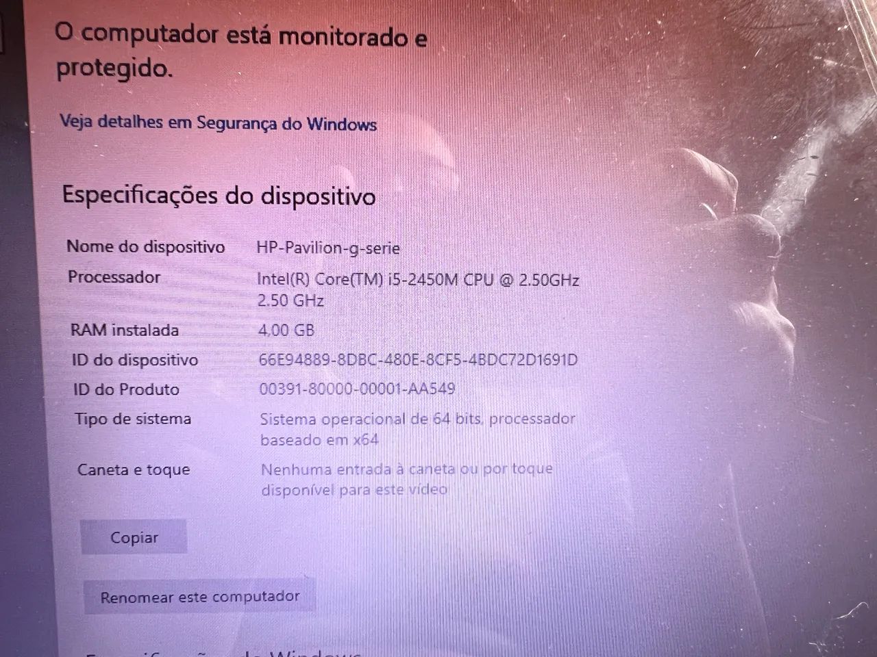 Notebook HP Pavilion g séries  - Foto 3